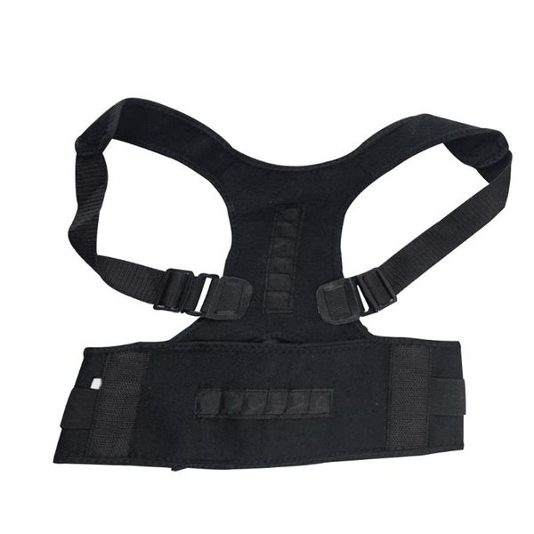 men women back brace belt lumbar adjustable sports wrap strap shoulder support protective therapy posture corrector universal, Black;blue
men women back brace belt lumbar adjustable sports wrap strap shoulder support protective therapy posture corrector universal, Black;blue