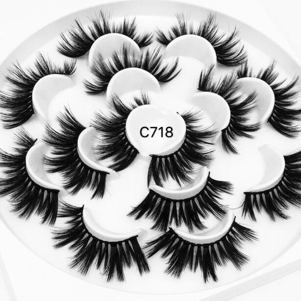 handmade reusable 7 pairs mink eyelashes set thick natural look fake lashes 9 models available dhl free
handmade reusable 7 pairs mink eyelashes set thick natural look fake lashes 9 models available dhl free