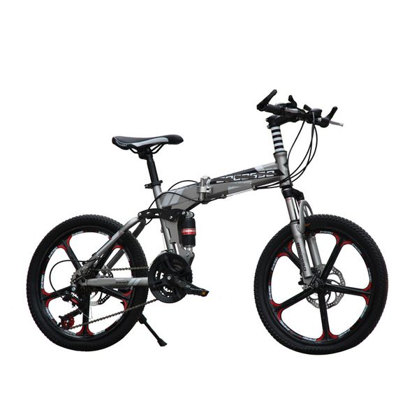 20-inch folding mountain bike 21/24/27 speed disc brake children's bike one wheel absorber student
20-inch folding mountain bike 21/24/27 speed disc brake children's bike one wheel absorber student