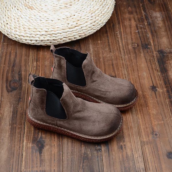 mori literary flat big head doll shoes casual retro boots british style thick-sole womens boots college wind ankle, Black
mori literary flat big head doll shoes casual retro boots british style thick-sole womens boots college wind ankle, Black