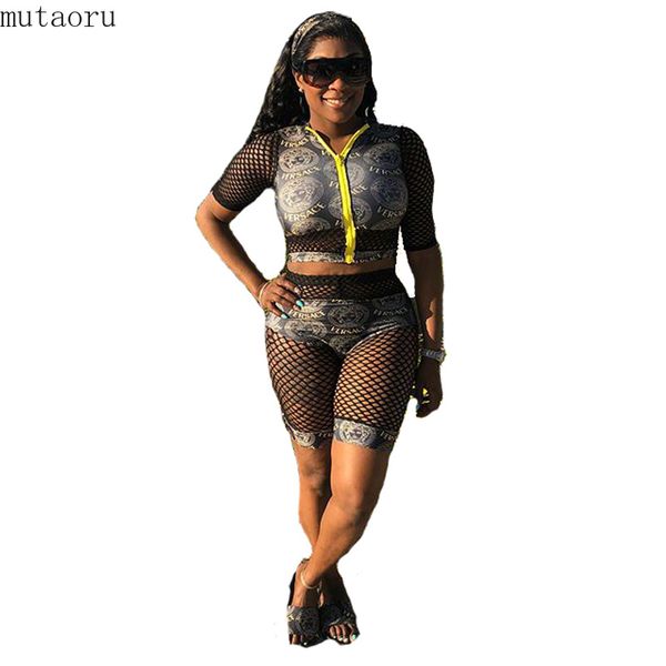 mesh patchwork two piece sets women summer club hollow out black crop and shorts party outfits women clothes, Gray
mesh patchwork two piece sets women summer club hollow out black crop and shorts party outfits women clothes, Gray