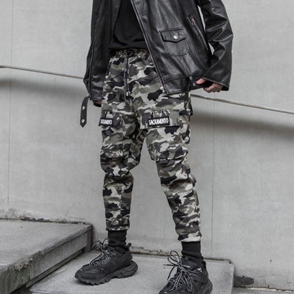 outono inverno mens multi-bolsos camuflagem corredores de rua hip hop calças cargo homem harajuku casual militar do exército do, Black
outono inverno mens multi-bolsos camuflagem corredores de rua hip hop calças cargo homem harajuku casual militar do exército do, Black