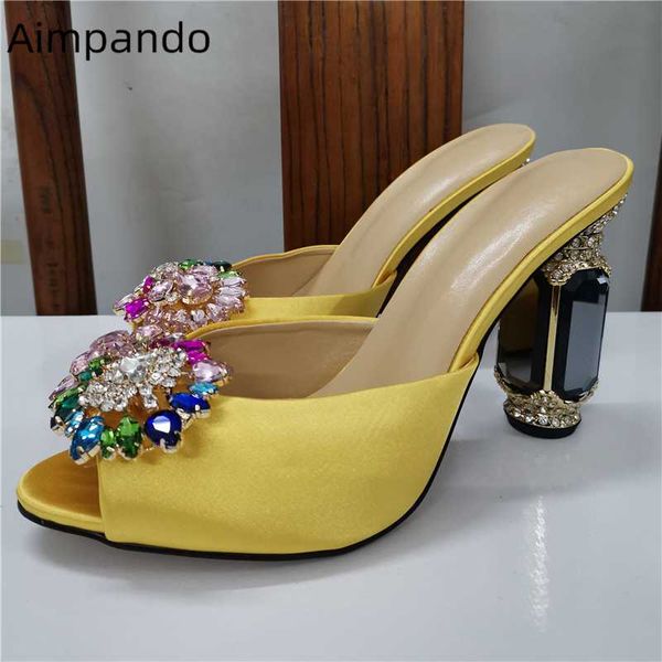 colorful rhinestone flower high heel shoes woman jeweled diamond high heels luxury satin open toe crystal slippers women, Black
colorful rhinestone flower high heel shoes woman jeweled diamond high heels luxury satin open toe crystal slippers women, Black