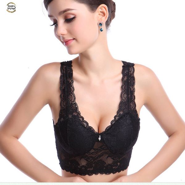 push embroidery up bra women plus size cut out brasier mujer wireless bra intimates black white skin red lace bralette, Red;black
push embroidery up bra women plus size cut out brasier mujer wireless bra intimates black white skin red lace bralette, Red;black
