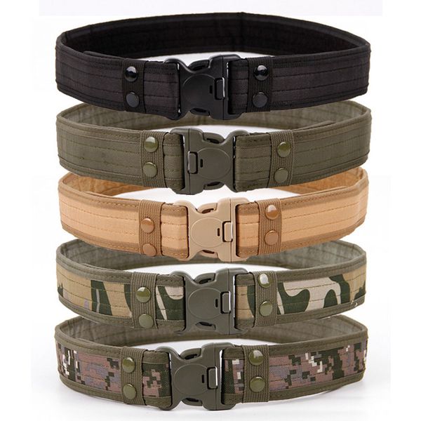 new army style combat belts quick release tactical belt fashion men canvas waistband outdoor hunting fan hook & loop waist 130cm, Black;brown
new army style combat belts quick release tactical belt fashion men canvas waistband outdoor hunting fan hook & loop waist 130cm, Black;brown
