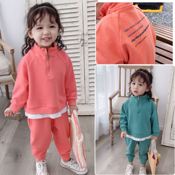 Kids Designer Sets Children Solid Color Plus Velvet Sports Suits Two Piece Set Fashion Tops + Pants Boys and Girls Warm Clothes Casual Style
Kids Designer Sets Children Solid Color Plus Velvet Sports Suits Two Piece Set Fashion Tops + Pants Boys and Girls Warm Clothes Casual Style