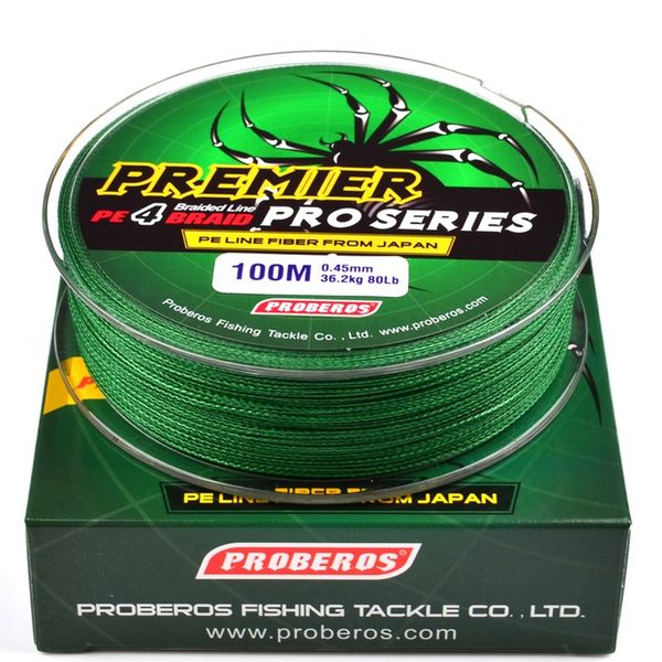 100Meters/1box Green Fishing Line 4 Weaves Braided Fishing Line Available 6LB-100LB PE Line Pesca Fishing Tackle Accessories
100Meters/1box Green Fishing Line 4 Weaves Braided Fishing Line Available 6LB-100LB PE Line Pesca Fishing Tackle Accessories