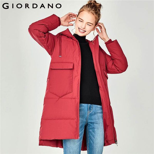 giordano women down jacket women machine washable drawstring hood long style down jacket zip closure slant pocket doudoune, Black
giordano women down jacket women machine washable drawstring hood long style down jacket zip closure slant pocket doudoune, Black