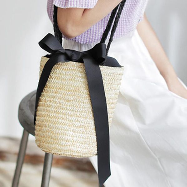 women handbag vintage straw bucket bag butterfly-knot summer beach shoulder bag daily shopping tote bags bolsa feminina 2020 new
women handbag vintage straw bucket bag butterfly-knot summer beach shoulder bag daily shopping tote bags bolsa feminina 2020 new