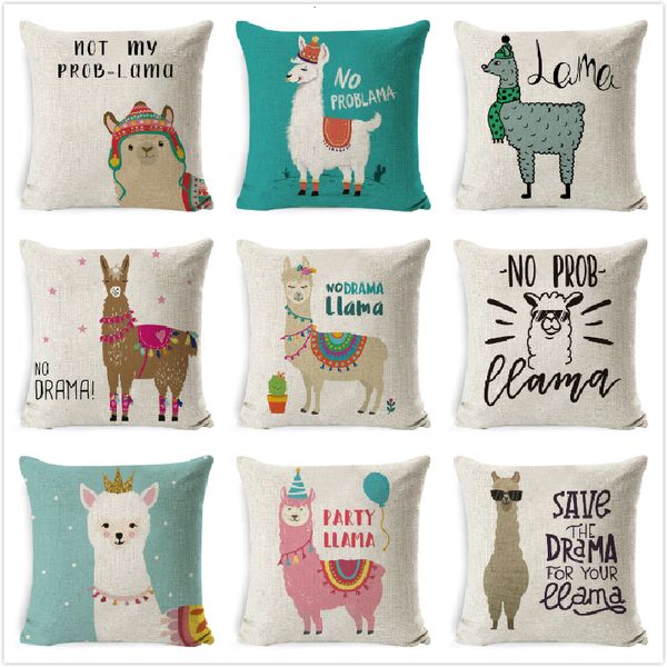 pillow cover cartoon alpaca back cushion covers text square pillow case tropical vintage for sofa decoration 45x45cm pillowcase
pillow cover cartoon alpaca back cushion covers text square pillow case tropical vintage for sofa decoration 45x45cm pillowcase