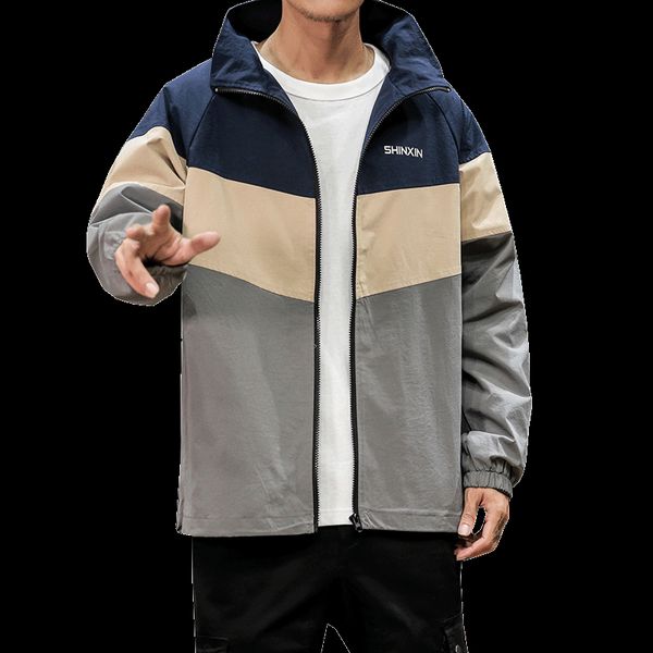 casual jacket men spring autumn army jackets coats outerwear windbreaker brand jacket with matching colour lapel, Black;brown
casual jacket men spring autumn army jackets coats outerwear windbreaker brand jacket with matching colour lapel, Black;brown