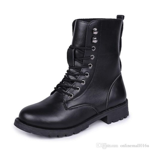 chunky motorcycle boots women autumn round toe lace-up black boots shoes street outdoor style girls high tube boots
chunky motorcycle boots women autumn round toe lace-up black boots shoes street outdoor style girls high tube boots