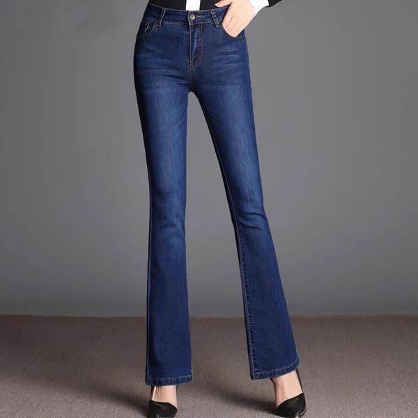 2019 new fashion women flare jeans stretch high waist lifting buttocks wide leg palazzo denim pants spring autumn, Blue
2019 new fashion women flare jeans stretch high waist lifting buttocks wide leg palazzo denim pants spring autumn, Blue