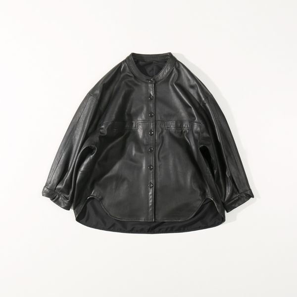 2019 new sheepskin korean short round neck casual style leather jacket women women genuine leather jacket, Black
2019 new sheepskin korean short round neck casual style leather jacket women women genuine leather jacket, Black