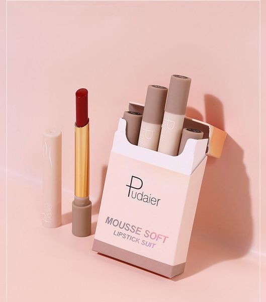 pudaier matte lipstick set makeup small smoke tube cigarette lipstick matte batom soft moisturize not dry maquiagem 60sets/lot dhl
pudaier matte lipstick set makeup small smoke tube cigarette lipstick matte batom soft moisturize not dry maquiagem 60sets/lot dhl