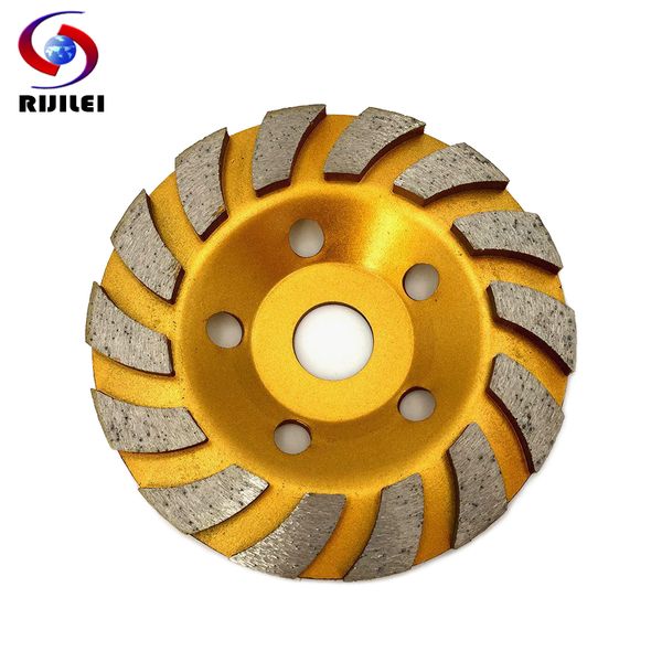 rijilei 125mm diamond grinding cup disc 5inch turbo row diamond grinding wheel marble abrasive pad for stone polishing pad hc01
rijilei 125mm diamond grinding cup disc 5inch turbo row diamond grinding wheel marble abrasive pad for stone polishing pad hc01