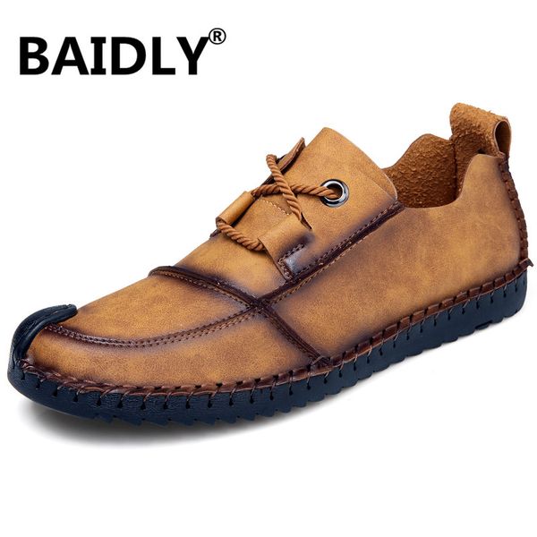 breathable genuine leather loafers men casual shoes lace up men flats moccasins male footwear big size, Black
breathable genuine leather loafers men casual shoes lace up men flats moccasins male footwear big size, Black