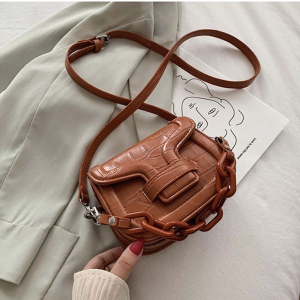 women's crocodile pattern korean fashion shoulder bag classic design wild saddle bag chain crossbody bags
women's crocodile pattern korean fashion shoulder bag classic design wild saddle bag chain crossbody bags