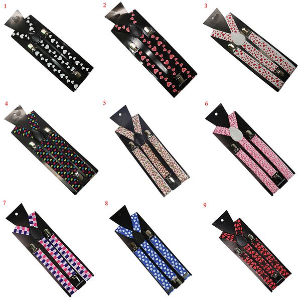 new men women adjustable buttons belt suspenders print heart elastic suspenders floral braces width accessories straps, Black;white
new men women adjustable buttons belt suspenders print heart elastic suspenders floral braces width accessories straps, Black;white