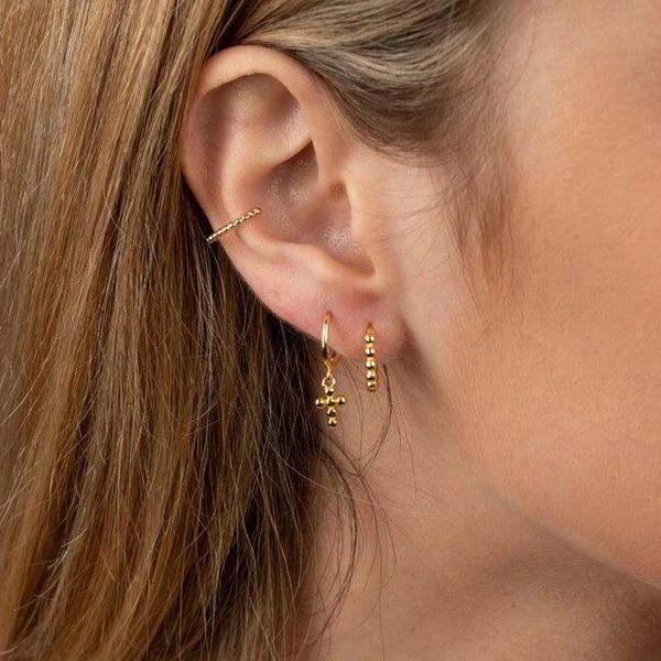 hoop & huggie minimalist no cz small ball beaded circle earring for women vermeil 925 sterling silver delicate multi piercing earrings, Golden;silver
hoop & huggie minimalist no cz small ball beaded circle earring for women vermeil 925 sterling silver delicate multi piercing earrings, Golden;silver