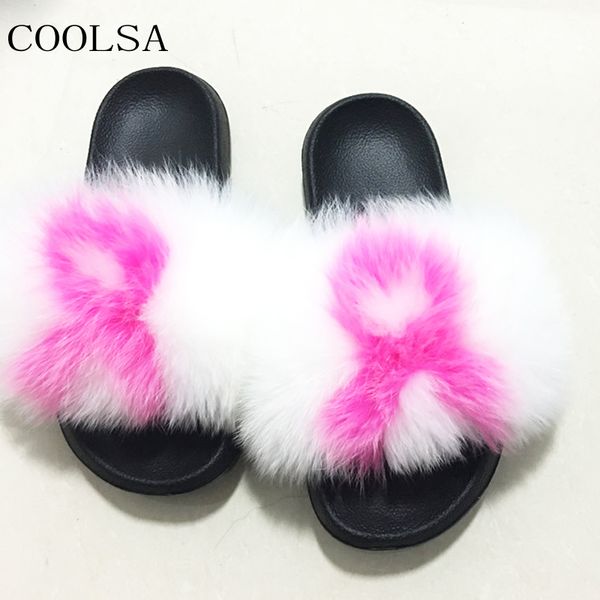 coolsa women's winter furry slippers indoor warm hair open toe fur sandals ladies cute plush fluffy flip flops women slides, Black
coolsa women's winter furry slippers indoor warm hair open toe fur sandals ladies cute plush fluffy flip flops women slides, Black