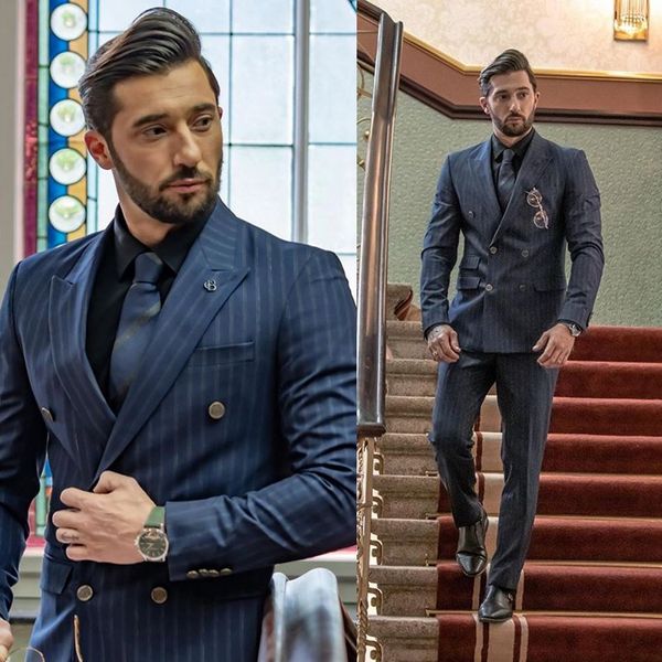 mordern мужские костюмы свадебные navy stripe tuxedos groomsmen vent тонкий костюмы fit лучший костюм человека свадебные мужские костюмы (ку, Black;gray
mordern мужские костюмы свадебные navy stripe tuxedos groomsmen vent тонкий костюмы fit лучший костюм человека свадебные мужские костюмы (ку, Black;gray