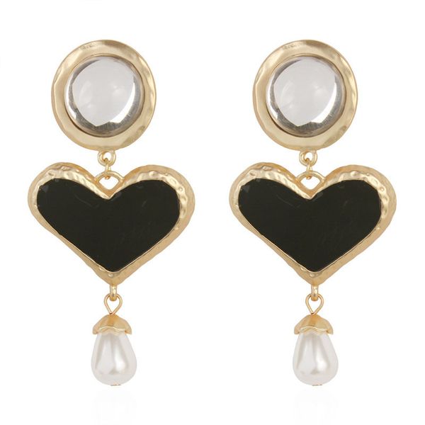 kmvexo fashion heart resin drop earring for women wedding jewelry boho simulated pearl dangle statement earring party gifts 2019, Silver
kmvexo fashion heart resin drop earring for women wedding jewelry boho simulated pearl dangle statement earring party gifts 2019, Silver