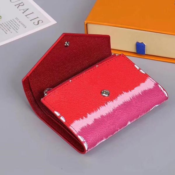 designer wallet fashion leather card bag women short wallet polychromatic purse lady card holder classic mini zipper pocket ing, Red;black
designer wallet fashion leather card bag women short wallet polychromatic purse lady card holder classic mini zipper pocket ing, Red;black