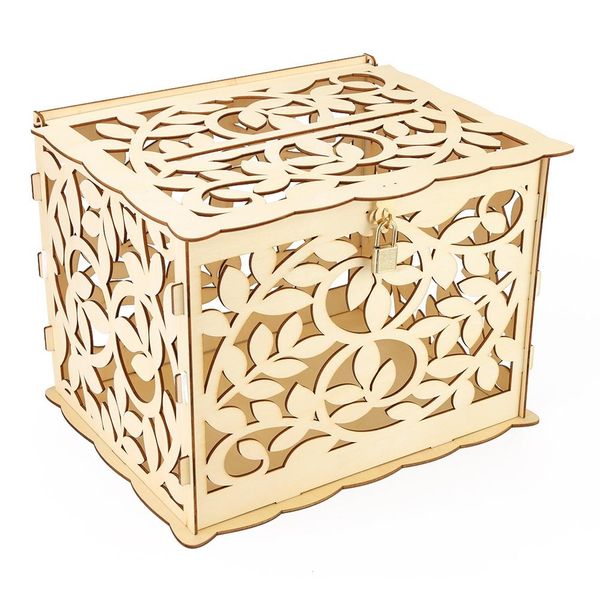 hollow carving wooden diy wedding decoration supplies card money box craft other event party supplies
hollow carving wooden diy wedding decoration supplies card money box craft other event party supplies