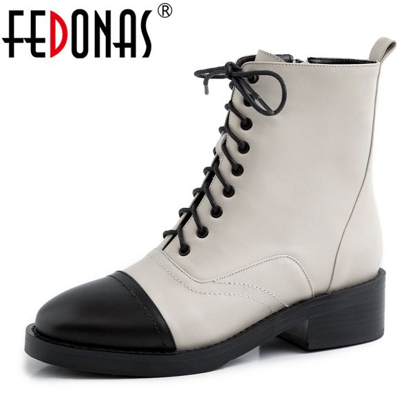 fedonas autumn winter warm women high heeled ankle boots new genuine leather cross-tied casual shoes woman classic riding boots, Black
fedonas autumn winter warm women high heeled ankle boots new genuine leather cross-tied casual shoes woman classic riding boots, Black
