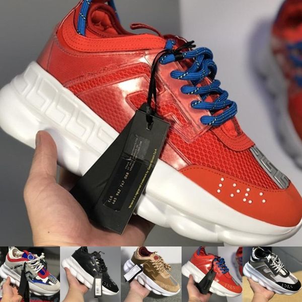 Chain reaction ca ual de igner neaker port fa hion ca ual hoe trainer lightweight link embo ed ole with du t bag
Chain reaction ca ual de igner neaker port fa hion ca ual hoe trainer lightweight link embo ed ole with du t bag