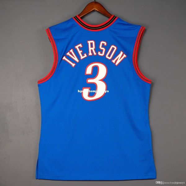 100% stitched mitchell ness #3 allen iverson wholesale 1999-2000 jersey men mens vest size xs-6xl stitched basketball jerseys ncaa, Black;blue
100% stitched mitchell ness #3 allen iverson wholesale 1999-2000 jersey men mens vest size xs-6xl stitched basketball jerseys ncaa, Black;blue