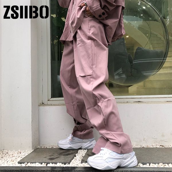 high waist pants loose joggers women army streetwear punk black cargo women capris trousers pantalones trousers size clothes, Black;white
high waist pants loose joggers women army streetwear punk black cargo women capris trousers pantalones trousers size clothes, Black;white