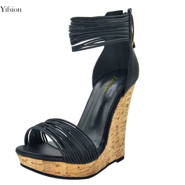 rontic stylish women platform sandals wedges high heel sandals open toe black office cool shoes women shoes us plus size 4-.5
rontic stylish women platform sandals wedges high heel sandals open toe black office cool shoes women shoes us plus size 4-.5