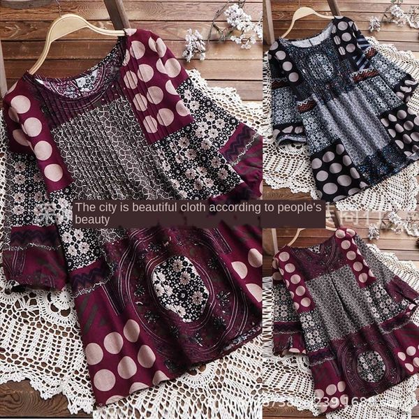 2019 irregular printed polka dot quarter sleeve 2019 irregular printed t-shirt t-shirt dress polka dot quarter sleeve dress, White
2019 irregular printed polka dot quarter sleeve 2019 irregular printed t-shirt t-shirt dress polka dot quarter sleeve dress, White