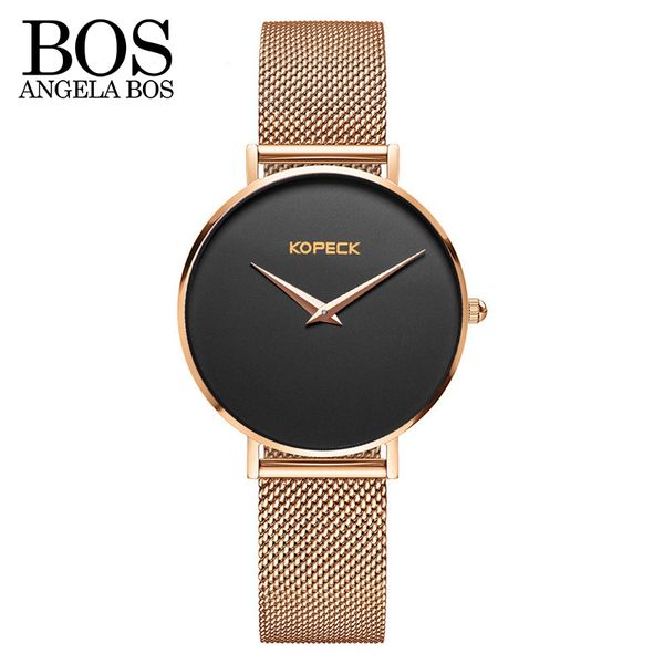 angela bos women watches bracelet watch waterproof gold silver quartz wrist watch clock saat, Slivery;brown
angela bos women watches bracelet watch waterproof gold silver quartz wrist watch clock saat, Slivery;brown