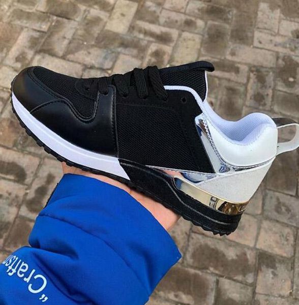 2019 size 36-45 fashion france womens sneakers loafers designer men and women low cut casual run away smith flat shoes, Black
2019 size 36-45 fashion france womens sneakers loafers designer men and women low cut casual run away smith flat shoes, Black