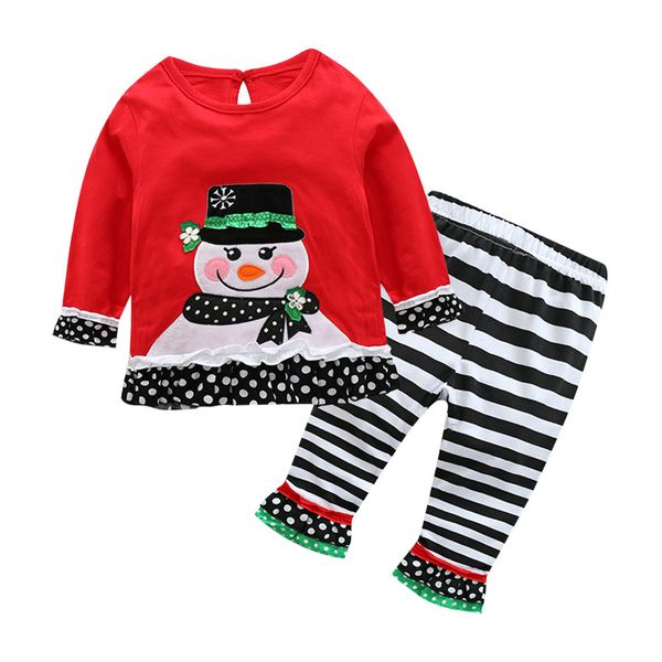 arloneet toddler baby girls boys christmas set snowman +striped pants outfits xmas santa pajamas suit casual clothes co08, White
arloneet toddler baby girls boys christmas set snowman +striped pants outfits xmas santa pajamas suit casual clothes co08, White