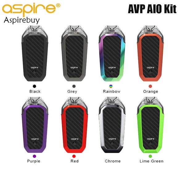 Aspire AVP AIO Kit 700mAh Встроенный аккумулятор с 2мл AVP Pod 1.2ohm Нихром Coil AVP AIO Vape Ecigarette Kit Authentic
Aspire AVP AIO Kit 700mAh Встроенный аккумулятор с 2мл AVP Pod 1.2ohm Нихром Coil AVP AIO Vape Ecigarette Kit Authentic