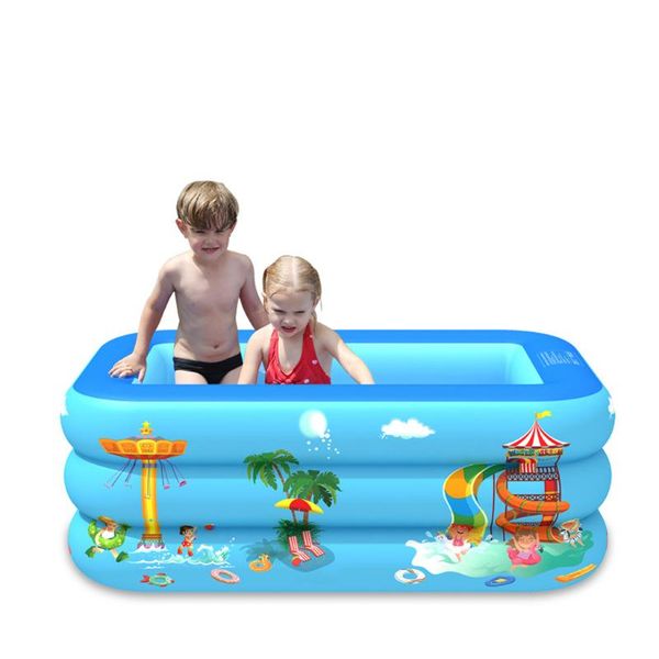 130x80x50cm kids inflatable swimming pool children bathing tub home use paddling pool garden backyard square swimming
130x80x50cm kids inflatable swimming pool children bathing tub home use paddling pool garden backyard square swimming