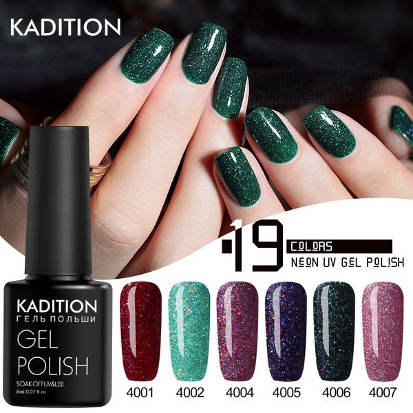 kadition 8ml rainbow neon uv gel polish flickering glitter manicure varnish semi-permanent purple new 19 color led nail gel art, Red;pink
kadition 8ml rainbow neon uv gel polish flickering glitter manicure varnish semi-permanent purple new 19 color led nail gel art, Red;pink