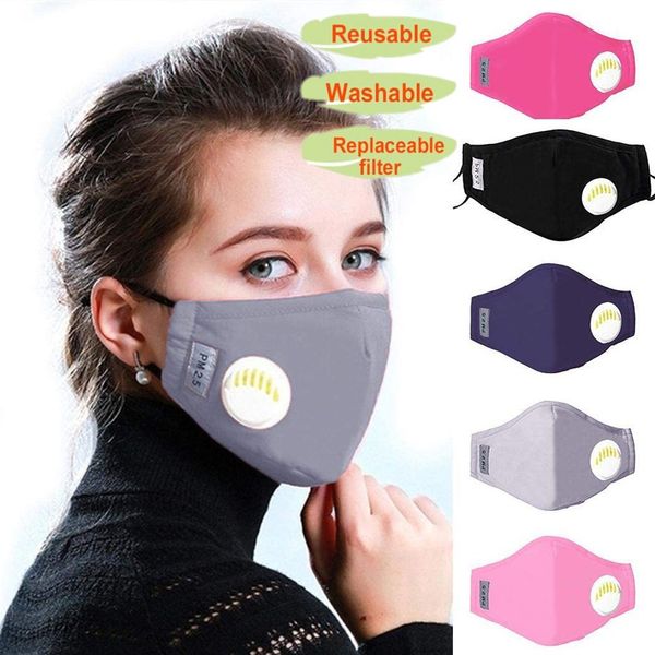 in stock reusable cotton face masks with breath valve pm2.5 mouth mask anti-dust cotton fabric mask washable mask with filter
in stock reusable cotton face masks with breath valve pm2.5 mouth mask anti-dust cotton fabric mask washable mask with filter