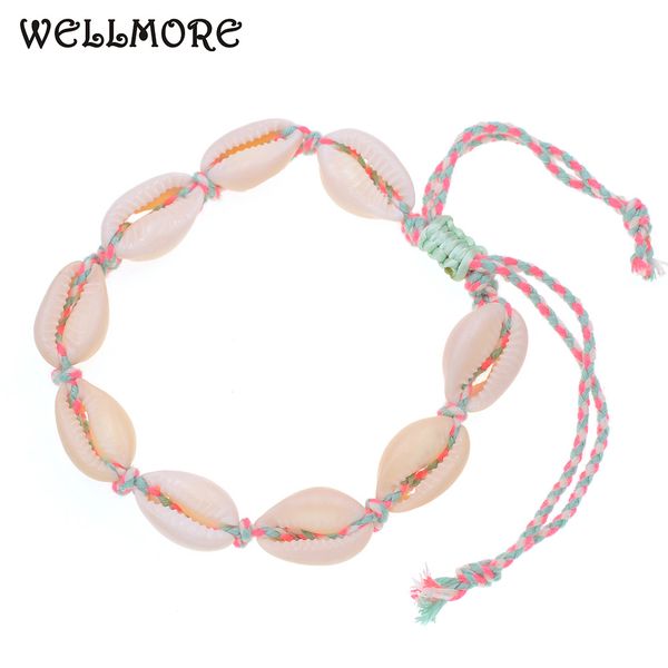 wellmore women anklet 8 colors bohemia anklets for women beach shell anklet bracelets summer party foot jewelry wholesale, Red;blue
wellmore women anklet 8 colors bohemia anklets for women beach shell anklet bracelets summer party foot jewelry wholesale, Red;blue