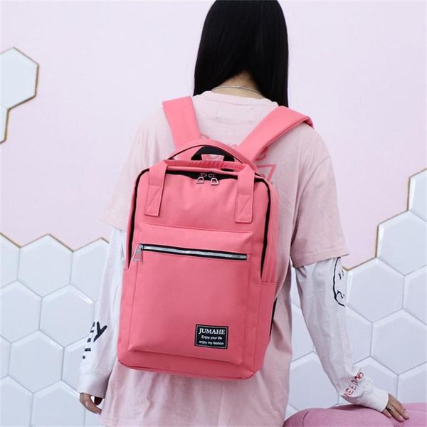 2020 new fashion multi-pocket ladies backpacks large capacity women backpacks colorblock school bag for girls
2020 new fashion multi-pocket ladies backpacks large capacity women backpacks colorblock school bag for girls