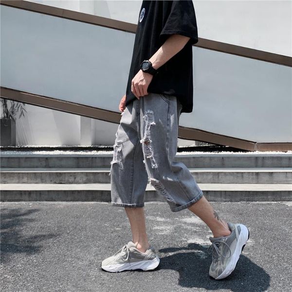 korean style mens distressed ripped hole jeans pantalones cortos vaqueros hombre regular hommes jeans for man plus size clothes, Blue
korean style mens distressed ripped hole jeans pantalones cortos vaqueros hombre regular hommes jeans for man plus size clothes, Blue