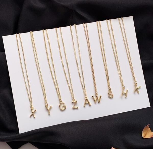 buy one get one custom chain pendant letters initial necklace pendant gold filled initial necklace initial jewelry, Silver