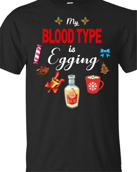 my blood type is eggnog christmas xmas holiday gift ideas full size harajuku fashion classic tee shirt, White;black
my blood type is eggnog christmas xmas holiday gift ideas full size harajuku fashion classic tee shirt, White;black