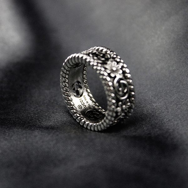 wide rings men s925 sterling silver flower pattern ring retro women interlocking silver ring hollow wide jewelry
wide rings men s925 sterling silver flower pattern ring retro women interlocking silver ring hollow wide jewelry