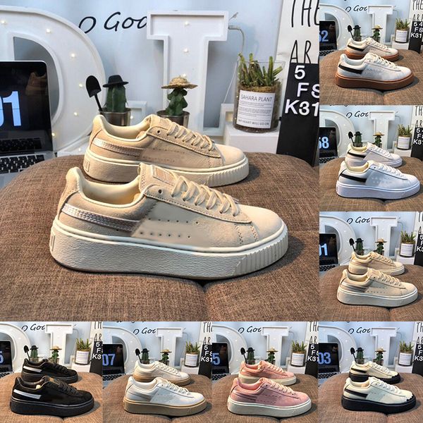 women shoes 2019 rihanna new fashion luxury designer casual skateboard shoes for men women girls winter black white creepers run sneakers
women shoes 2019 rihanna new fashion luxury designer casual skateboard shoes for men women girls winter black white creepers run sneakers