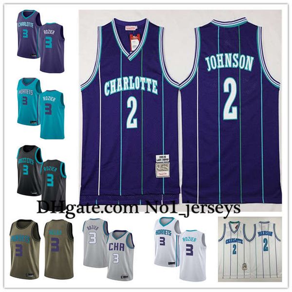 custom men's womens charlotte hornets 2 larry johnson 3 terry rozier black white throwback basketball edition nba jerse, Black;red
custom men's womens charlotte hornets 2 larry johnson 3 terry rozier black white throwback basketball edition nba jerse, Black;red